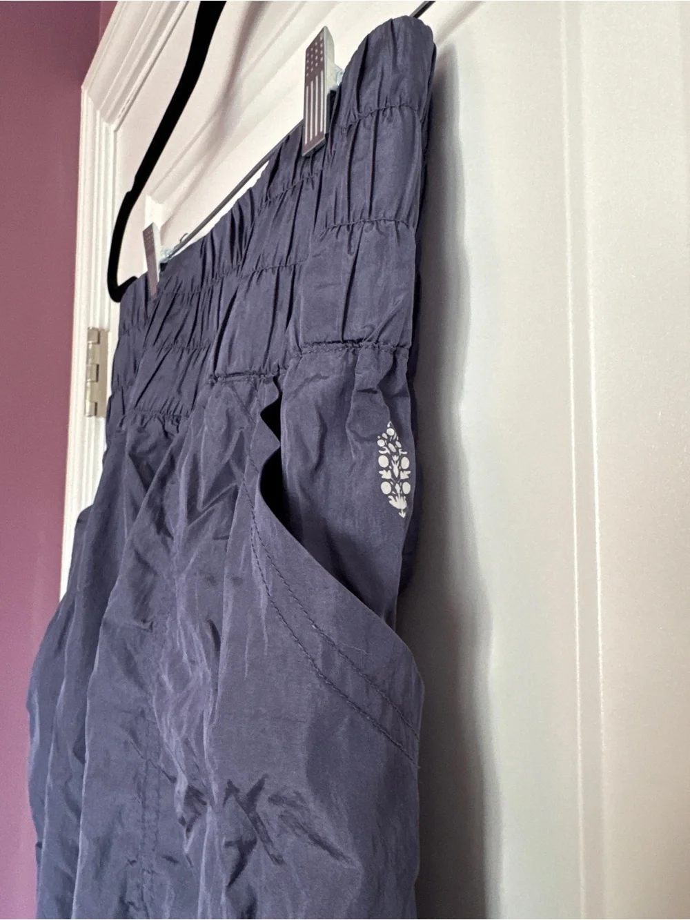 FP Movement by Free People Navy High-Waist Track Joggers - Picture 4 of 6